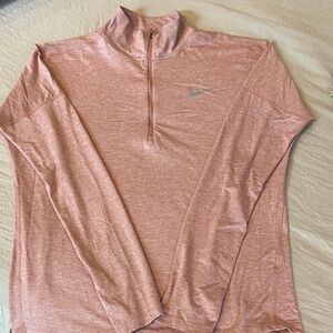 Nike Running Dri-fit Light Pink Long Sleeve Tee